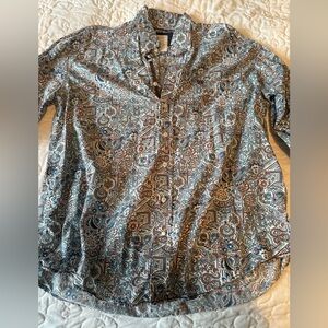 Men's Panhandle Paisley Button-Up Shirt